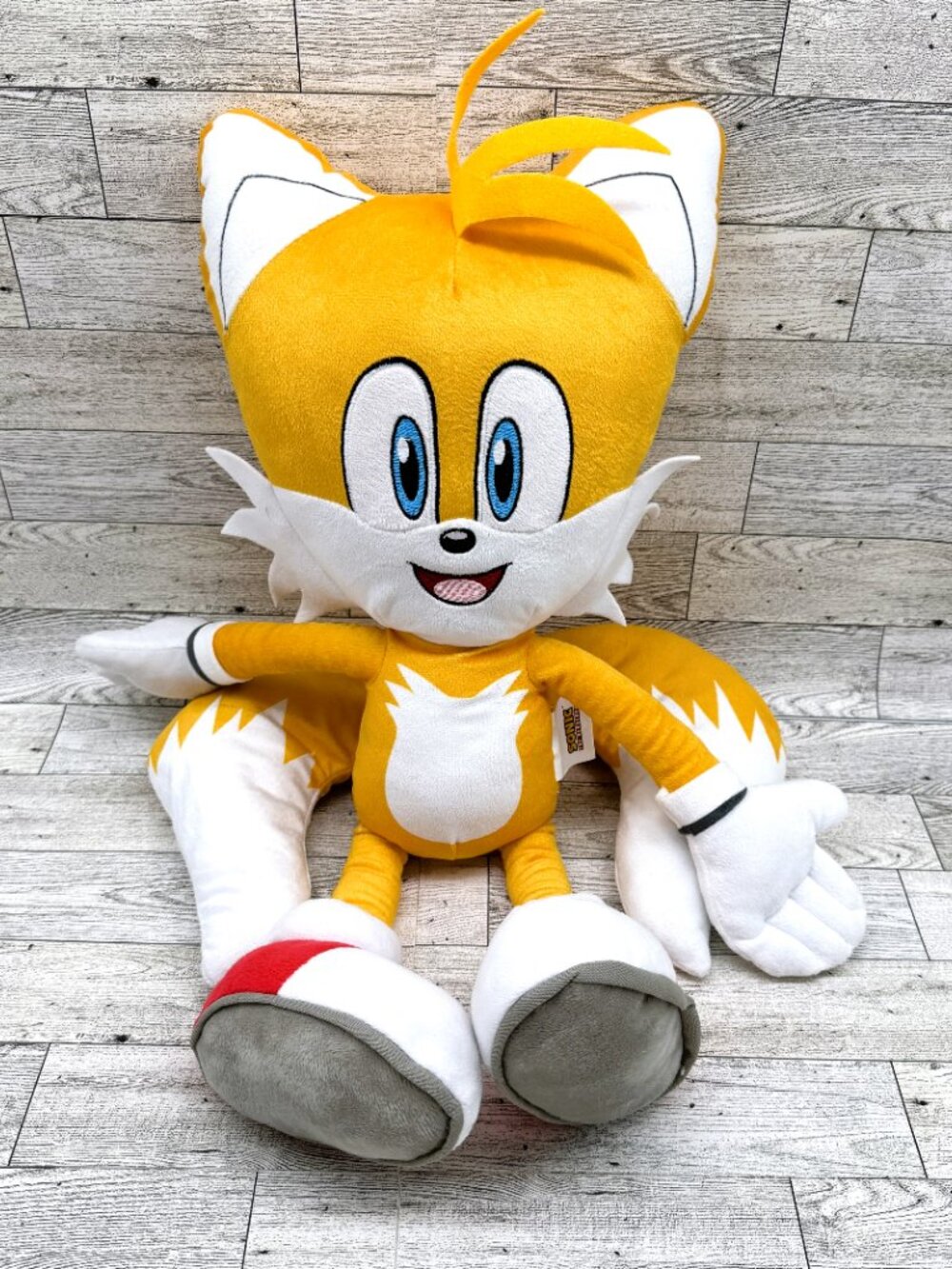 SEGA Sonic the Hedgehog "Tails" 20" Plush Cuddle Pillow Buddy